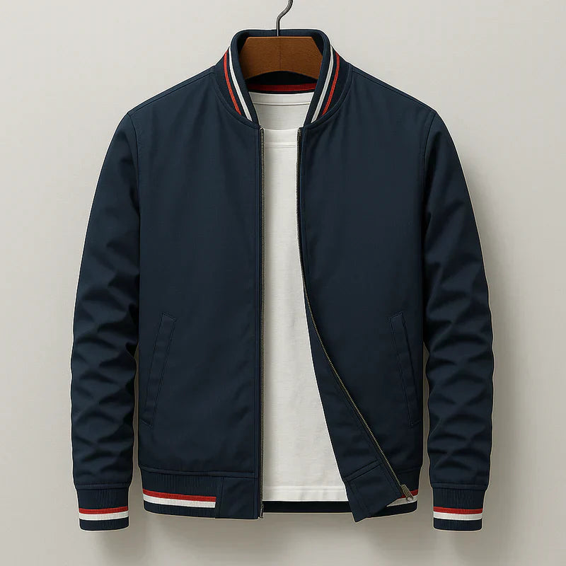 ST™ Stylish Striped Bomber Jacket