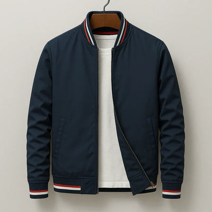 ST™ Stylish Striped Bomber Jacket