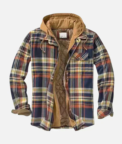 Darwin Stylish Patchwork Plaid Jacket